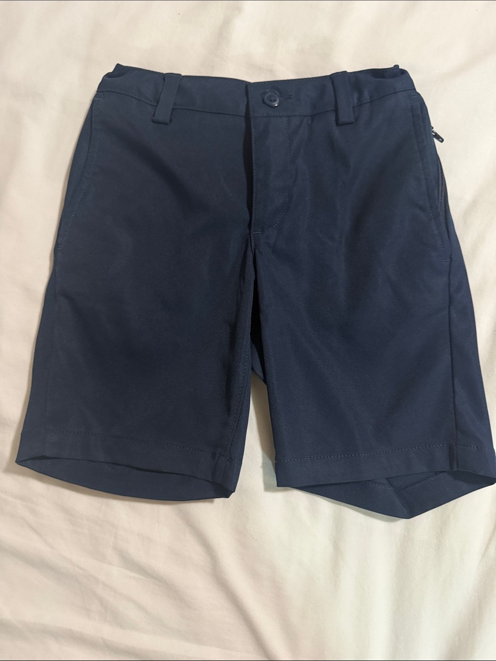 🩳 Lands' End Girl’s School Uniform Navy Active Performance Shorts
